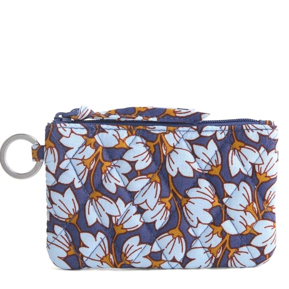 Vera Bradley Accessories - Vera Bradley Zip ID Case Pawpaw Flower in Cotton NWT